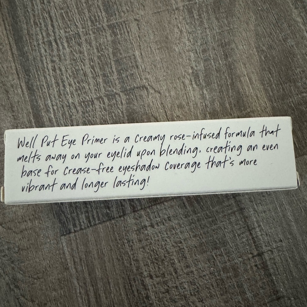 New in box Wing Me Well Put Eye Primer - Picture 2 of 3